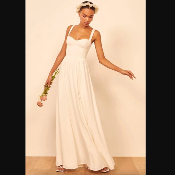 Reformation Hollyhock Dress Gown - Picture 1 of 5